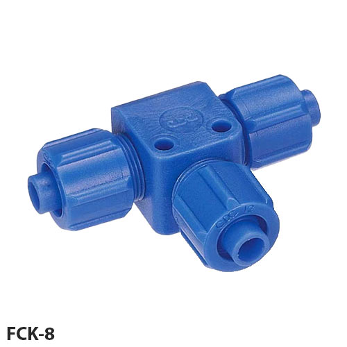 سه راهی مهره ای پلاستیکی FCK-8